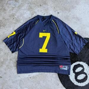Vintage 90s Nike Center Swoosh Michigan Jersey